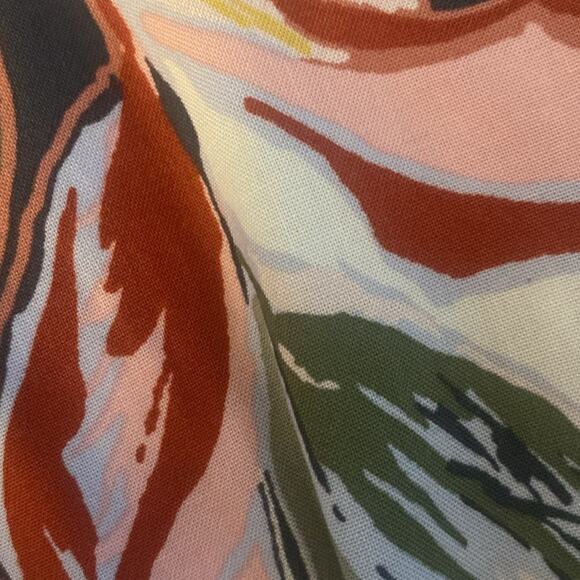 Torrid floral Challis Stitch Detail Tank - Picture 9 of 10